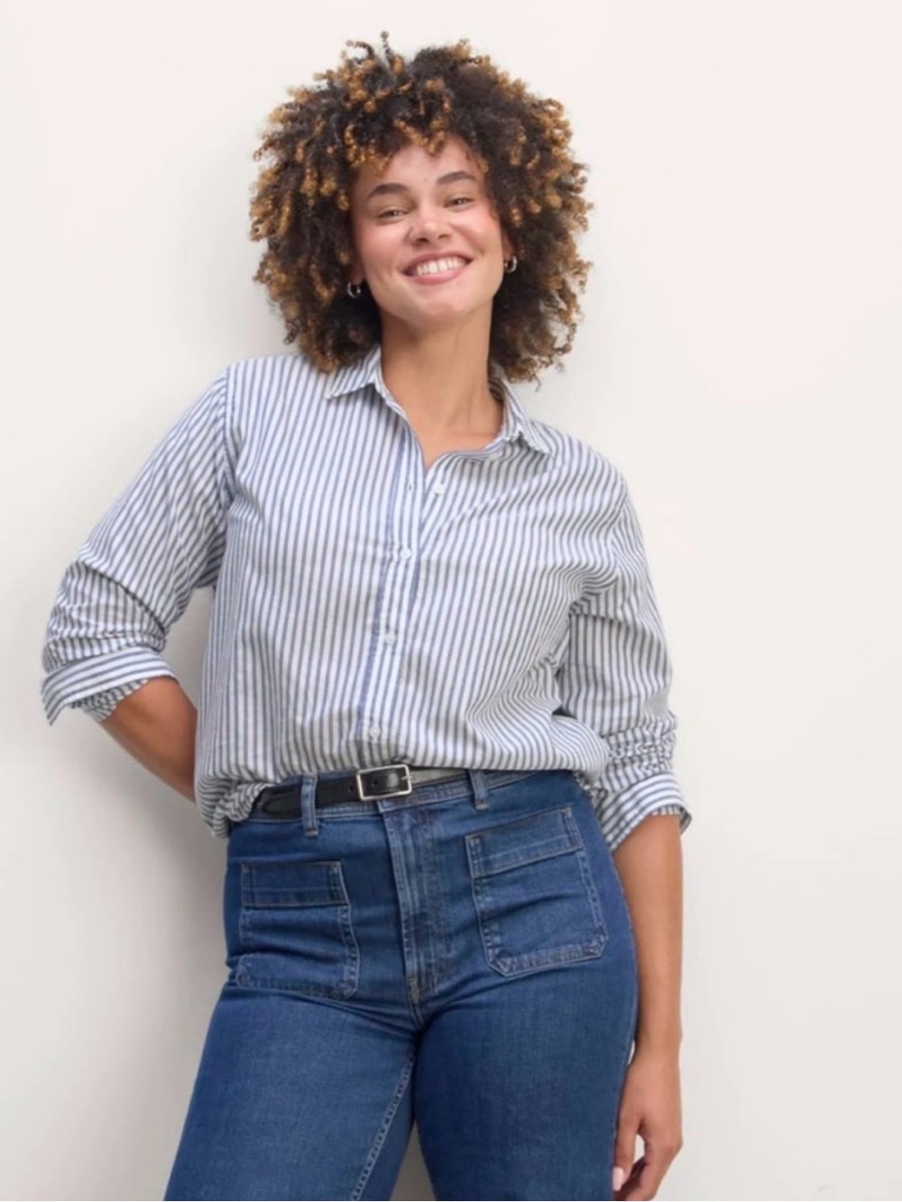 Everlane Silky Cotton Relaxed Fit Shirt